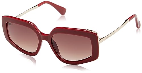 MaxMara Okulary damskie, Shiny Red, 55/17/140