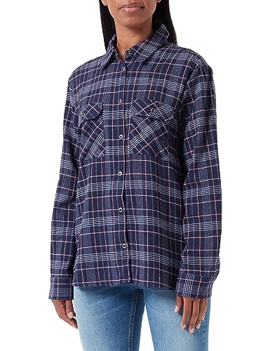 Boline Damska koszula bawełniana 80632447, niebieska, wielokolorowa, L, niebieski wielokolorowy, L