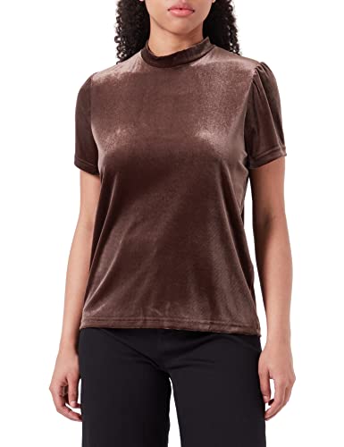 ICHI Damska koszulka IHLAVANNY SS2, 190915/Coffee Bean, XS
