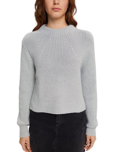ESPRIT Damski sweter 112EE1I306, 043/LIGHT szary 4, XL