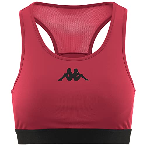 Kappa Kombat Dare Top, Czerwone Wstążki, M Kobiety, Czerwone Ribes, M