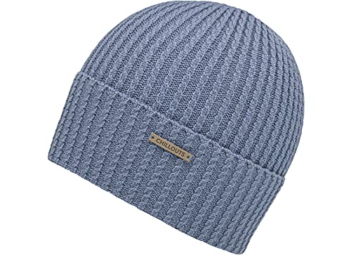 CHILLOUTS Czapka damska Monja Hat Beanie, niebieska, rozmiar uniwersalny