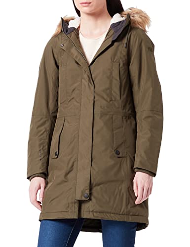 Helly Hansen Damska kurtka Mayen wodoodporna wiatroszczelna oddychająca parka Mayen wodoodporna wiatroszczelna oddychająca kurtka parka 431 użyteczna zieleń M