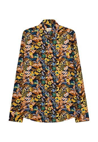 Seidensticker Męska koszula biznesowa, pomarańczowy, 40 PL