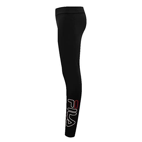 FILA Dziewczęce legginsy Saltares, czarny, 110/116 cm
