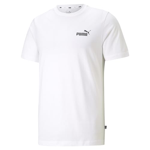 PUMA Koszulka męska ESS Small Logo Tee, Puma biały, 4XL