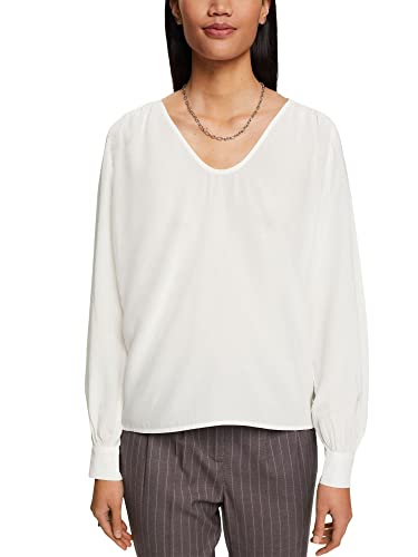 ESPRIT Collection Damska bluzka 122EO1F309, 110/OFF biała, S