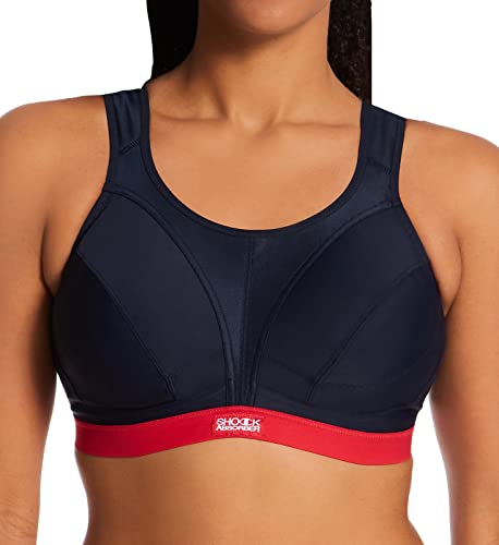 Champion Damski biustonosz sportowy Shock Absorber Sn109 Active D+ Classic Bra, niebieski morski, 85J