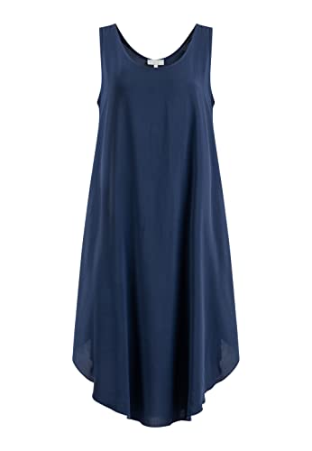 LEOMIA Sukienka damska 25225759-LE02, niebieska, S, niebieski, S