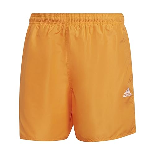 adidas Męski kostium kąpielowy Solid Clx Sh Sl, Orange Rush, S