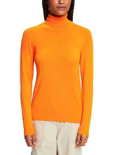 ESPRIT Sweter damski, 830 / złoty pomarańczowy, XL