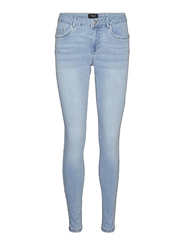 VERO MODA Dżinsy damskie, jasnoniebieski (light blue denim), 32/L-XXL