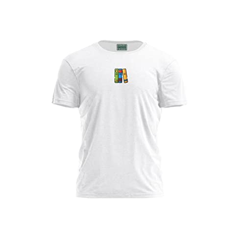 Bona Basics T-shirt męski, biały, M