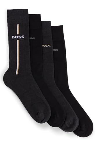 BOSS Męski prezent 4P RS Iconic CC Charcoal12, 40-46, Charcoal12.