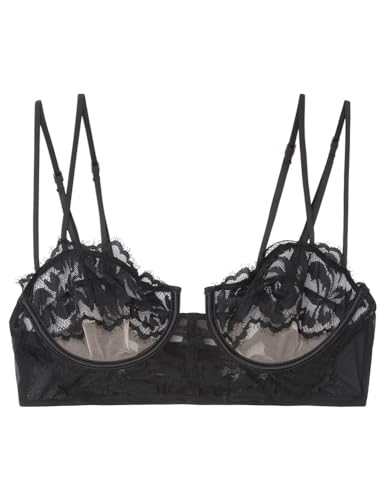 Women'secret Biustonosz Balconette Koronka Czarny, czarny, 100B