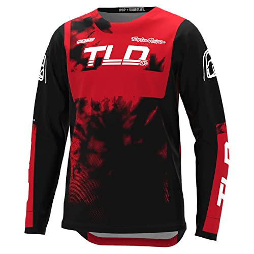 Troy Lee Designs Koszulka Motocross Unisex-Dorosły, Czerwony, XXL