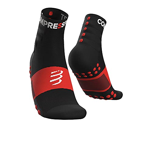 COMPRESSPORT Skarpety Unisex dla dorosłych, Czarny, 42 EU