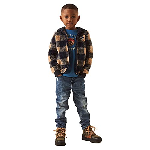 Garcia Kids Bluza chłopięca, kardigan Sweat Sweat, Dark Moon, 128/134