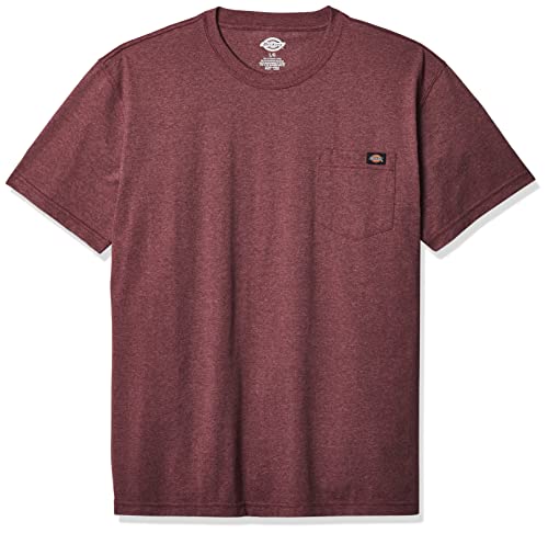 Dickies T-shirt męski, Burgundowy wrzos, 4XL