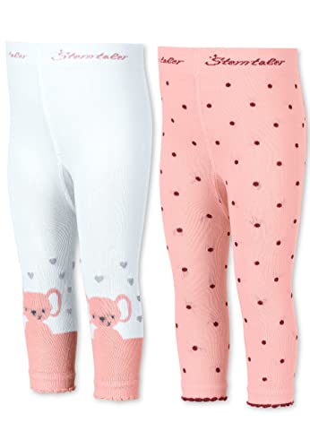 Sterntaler Uniseks legginsy dziecięce DP rajstopy, różowe, normalne, Rosa, jeden rozmiar