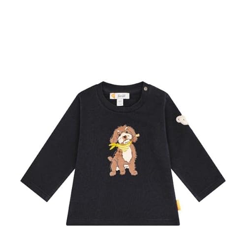 Steiff Bluza chłopięca Pawerful, Steiff Navy, 62