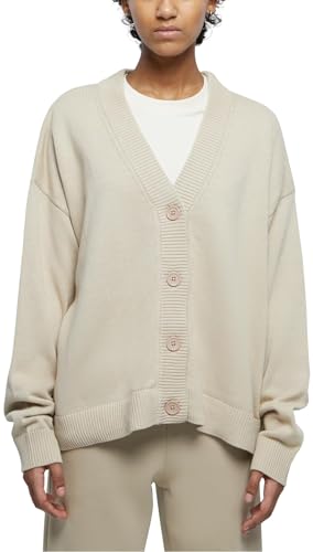 Urban Classics Damski kardigan damski duży oversize kardigan wetsand 4XL, Wetsand, 4XL