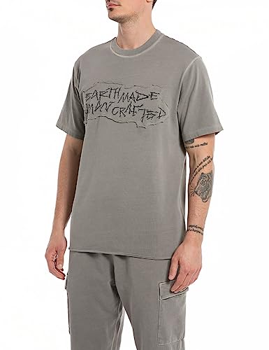 Replay T-shirt męski, 210 Stonehenge Grey, M
