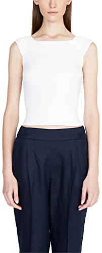 Sisley T-shirt damski, White 101, S