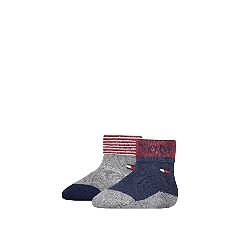 Tommy Hilfiger Klasyczne skarpety dziecięce, uniseks, Tommy Original, 15 EU
