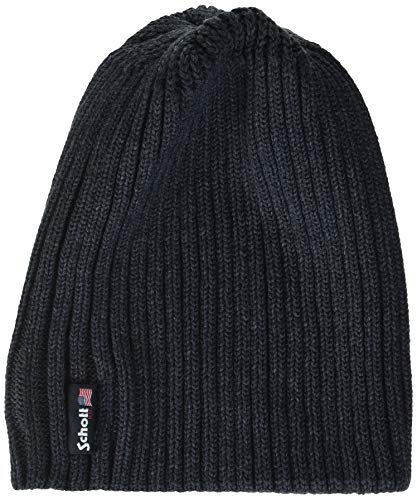 Schott NYC Męska czapka beanie, antracytowy, jeden rozmiar