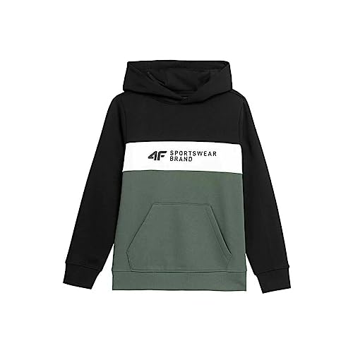 4F JUNIOR Bluza dziecięca, Teal, 122