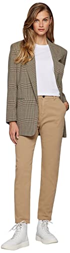 BOSS Damskie spodnie rekreacyjne, beżowy, 38