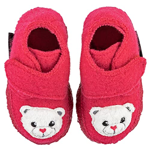 Nanga Kapcie dla dziewczynek Teddy Bear, Fuchsia, 19