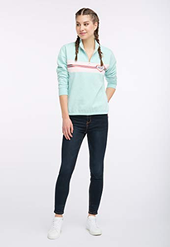 ocy Bluza damska 82733594, Aqua Melange, S, Aqua Melange, S