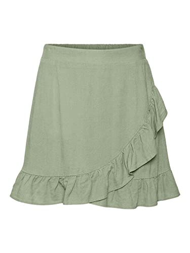 VERO MODA Damska spódnica mini Vmmymilo Hw WVN Ga, Reseda, L