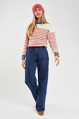 Armor Lux Marinière ML Heritage Sweter damski, Natura/Garance, S