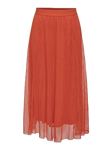 ONLY Onllavina Skirt JRS Noos spódnica damska, Tigerlily, M