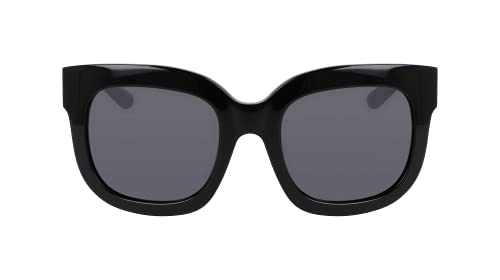 Dragon Damskie okulary przeciwsłoneczne Flo Ll, Czarny/Luma Smoke, Jeden rozmiar