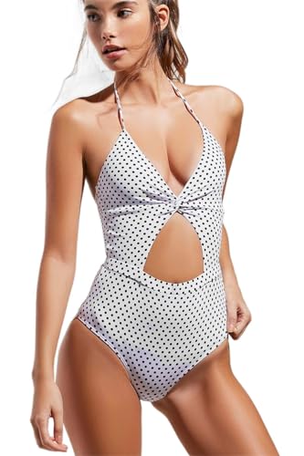 Angelsin Damski kostium kąpielowy TRFNTG102758 jednoczęściowy, wielokolorowy, 38