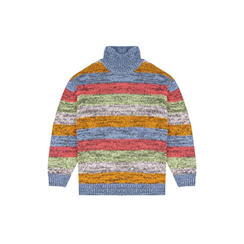 Wrangler Damska bluza z dzianiny Rainbow Knit, kolor różowy, rozmiar X-Small