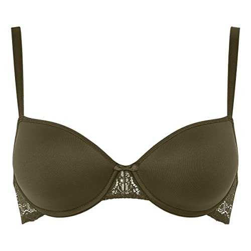 Passionata Damski biustonosz z pianką Memory Foam Ge, Kaki, 80D