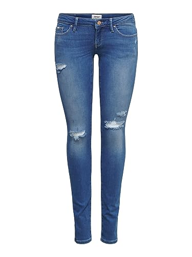 ONLY Dżinsy damskie, jasnoniebieski (light blue denim), 28W / 32L