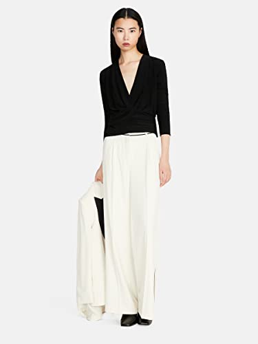 Sisley Damska bluza 5ZFTLQ03U Bluza, czarna 100, M, czarny 100, M