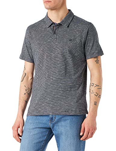 camel active Męska koszulka polo, niebieski (Night Blue), XL