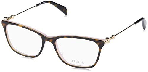 TOUS VTOB34 Okulary, brązowy/Pink Havana, 53 damskie, Brown/Pink Havana, 53