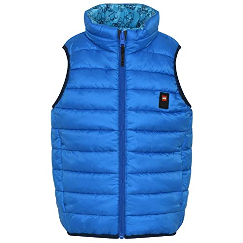 Lego Jungen Weste Reversible Lwjesse 203 Kurtka chroniona Chłopcy, 557 Niebieski, 104