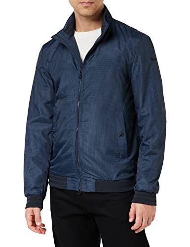 Geox Męska kurtka M Vincit, Moonlit O/Sky Captat, 56