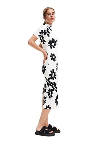 Desigual Sukienka damska, biały, XL