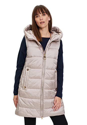 Betty Barclay Damska kamizelka 7310/1546 wata, Pale Taupe, 46 (DE)