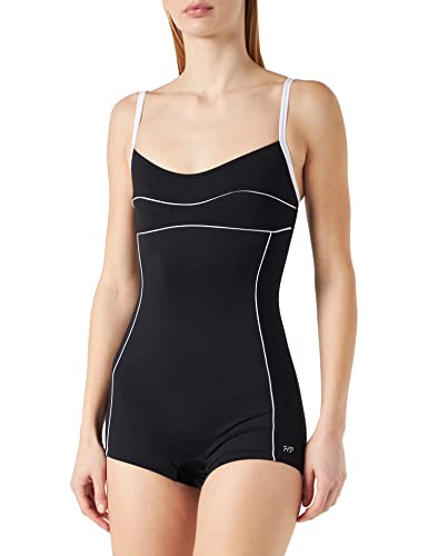 Kombinezon damski o wysokim ciśnieniu, Czarny/Biały, 54